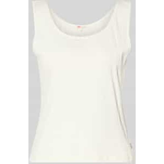 Slim fit top van puur katoen model 'SWEETIE SL'