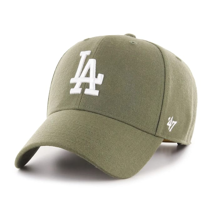 47 Mlb Los Angeles Dodgers Mvp Snapback Cap Groen