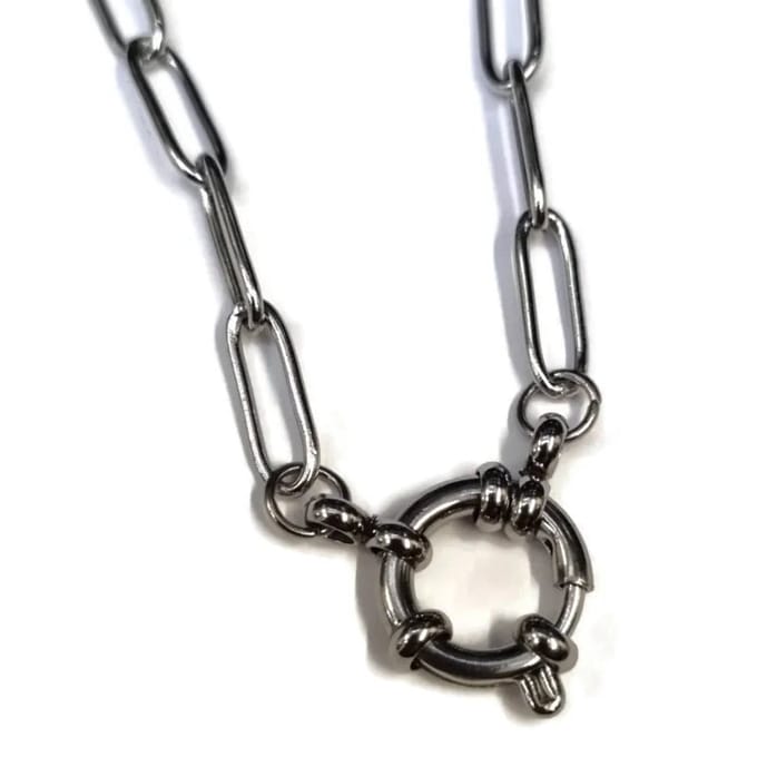 Rvs sieraden- Bedelketting -Uniek design van stainless steel - ketting