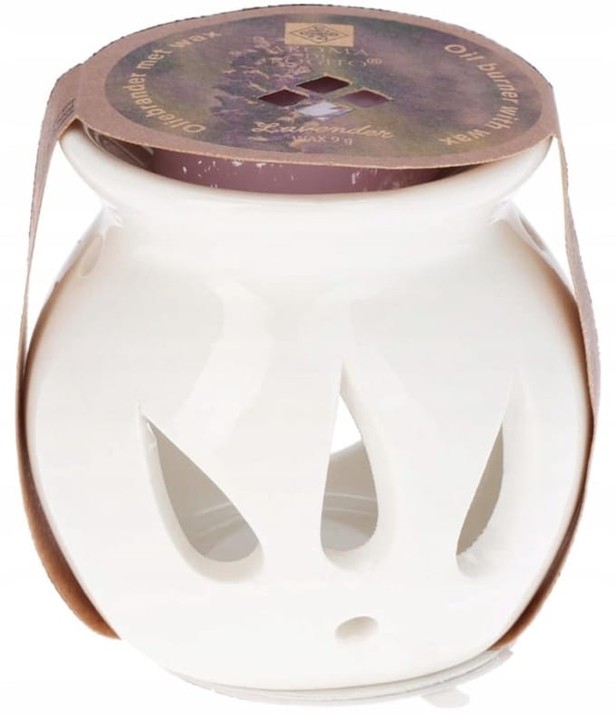 Koopman - Geurbrander - Wit - Keramiek - Geurend Wax