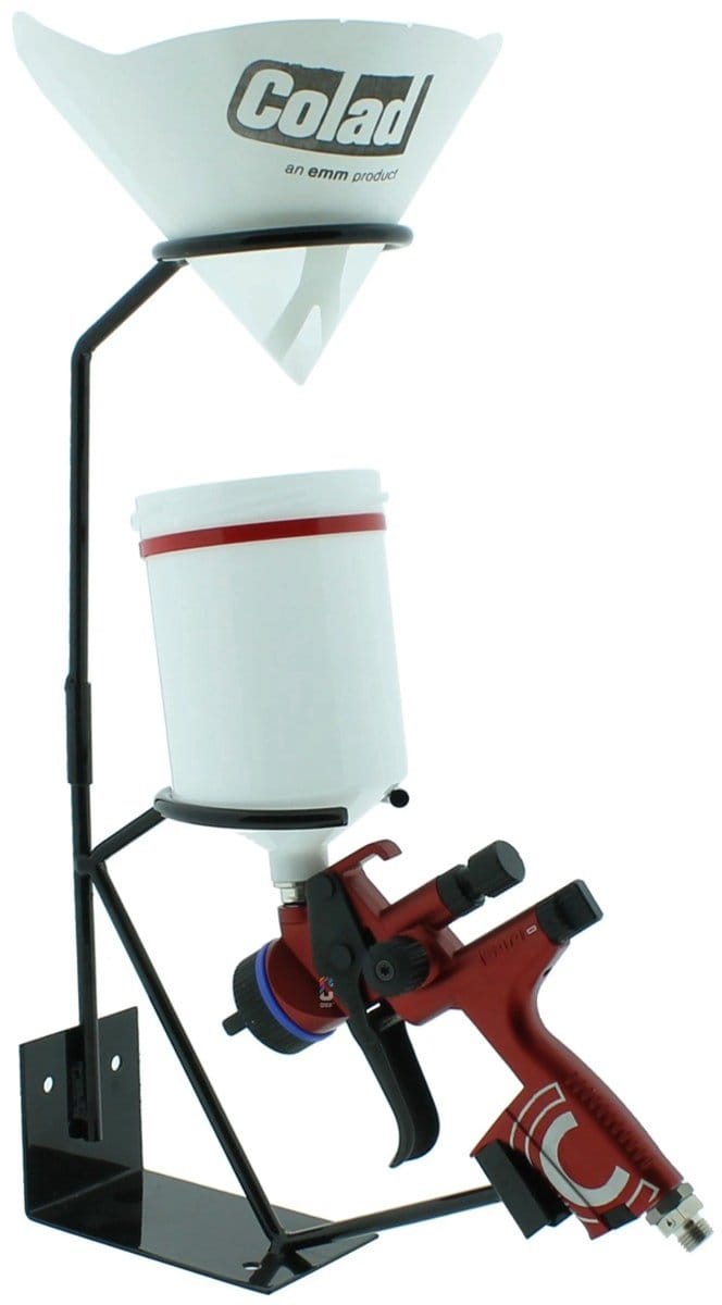CROP Spuitpistoolhouder met verfzeefhouder