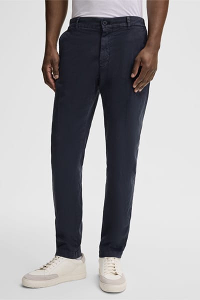 Chino Tius, marineblauw
