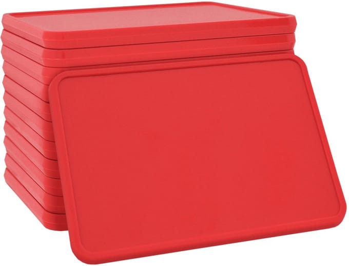 CombiCraft blanco munten rechthoek 50x35mm rood - per 100 stuks