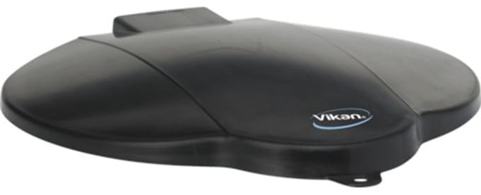 Vikan emmerdeksel 12 ltr - Zwart