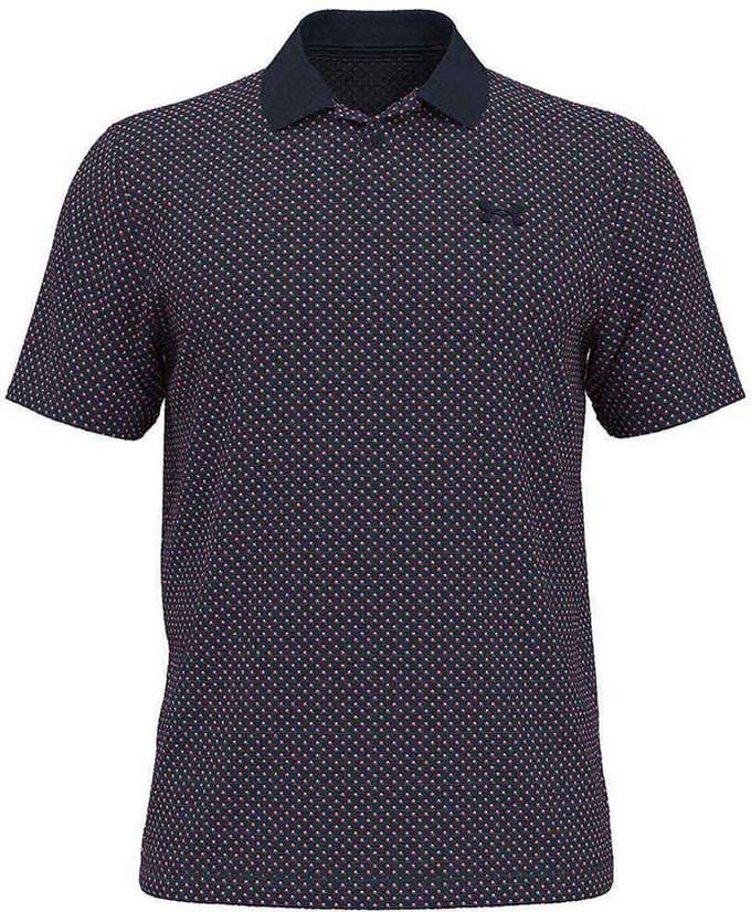 Under Armour Golf Performance 3.0 Printed Korte Mouw Poloshirt Blauw L / Regular Man