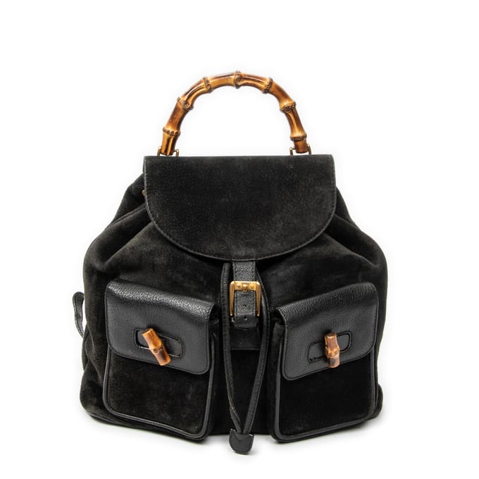 Large Bamboo Backpack   rugzak