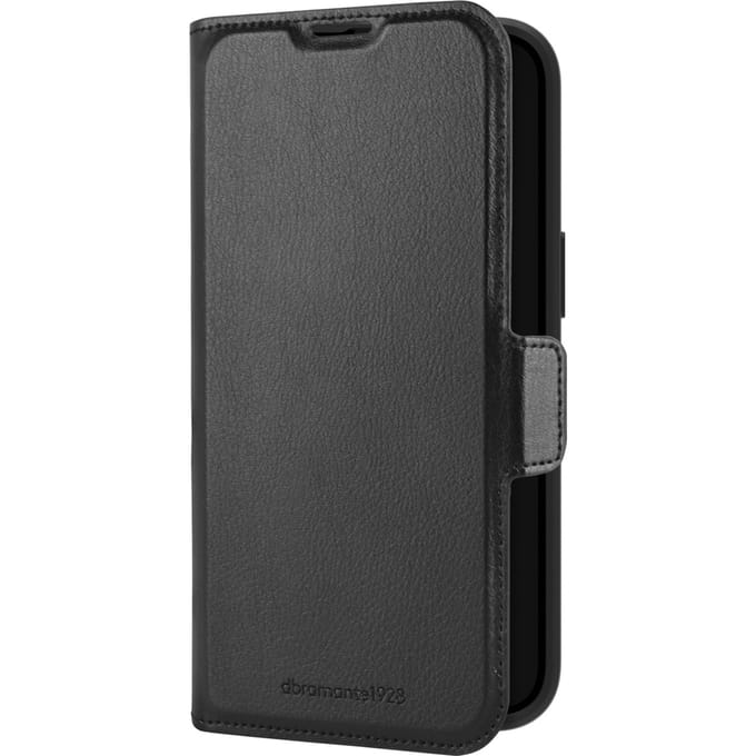 dbramante1928 Oslo Pro Bookcase geschikt voor Apple iPhone 17e / 16e - Zwart
