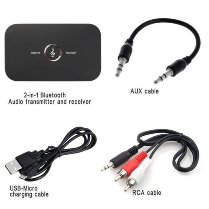 Bluetooth Zender Ontvanger Musou Bluetooth 40 Zender Ontvanger Draadloze 2-in-1 Bluetooth Audio Adapter TV MP3 MP