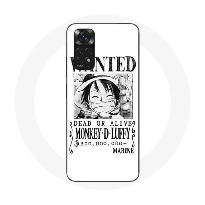 Coque - One Piece - Xiaomi Redmi Note 11S - Souple - Manga - Blanche blanc