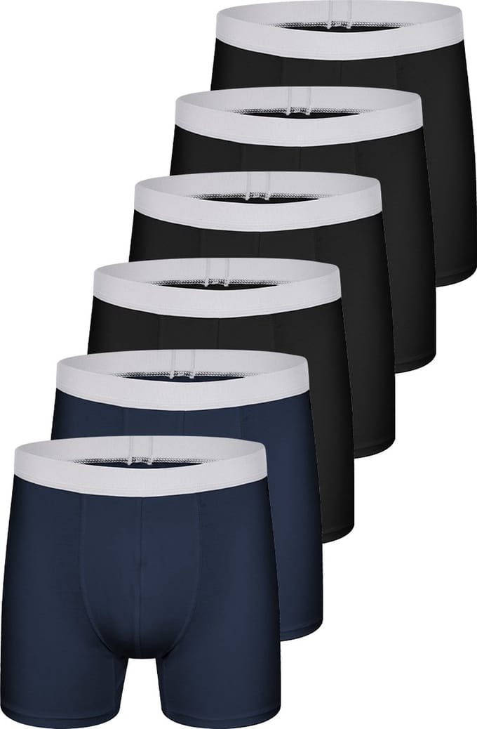 sloggi Heren lang short / pant 6 pack men GO ABC 2.0