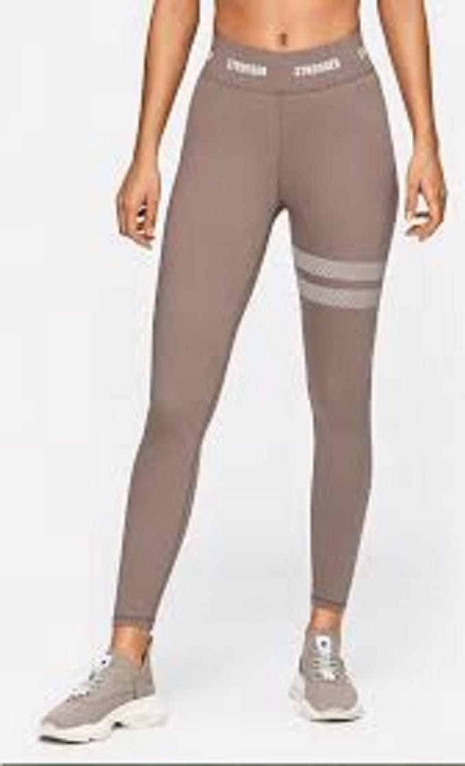 Stronger - Hero Tight - Sport Tights - Dames - Cinder Grijs - Maat M