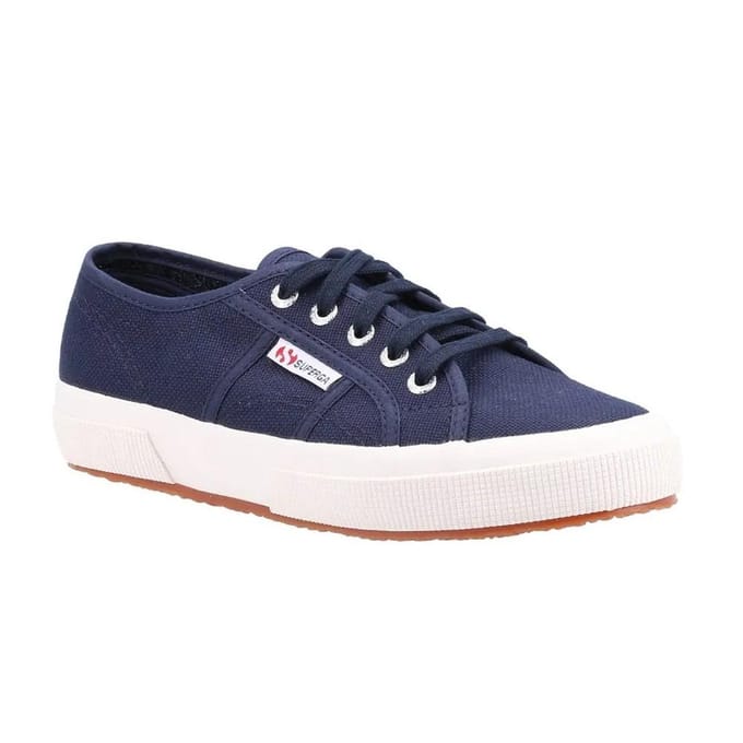 Superga Dames 2750 Cotu Classic Sneakers (Marineblauw/Wit)