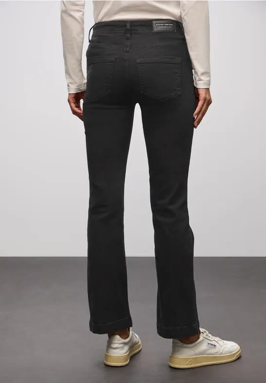 Bootcut jeans met klinknagels