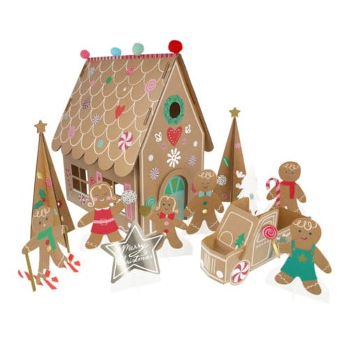 Meri meri kerst - advent kalender, gingerbread sticker