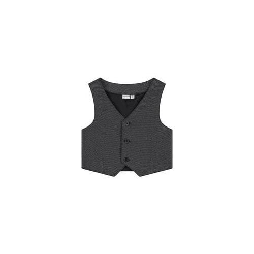 Prénatal peuter gilet Grey Melee Dark 74/80 heren