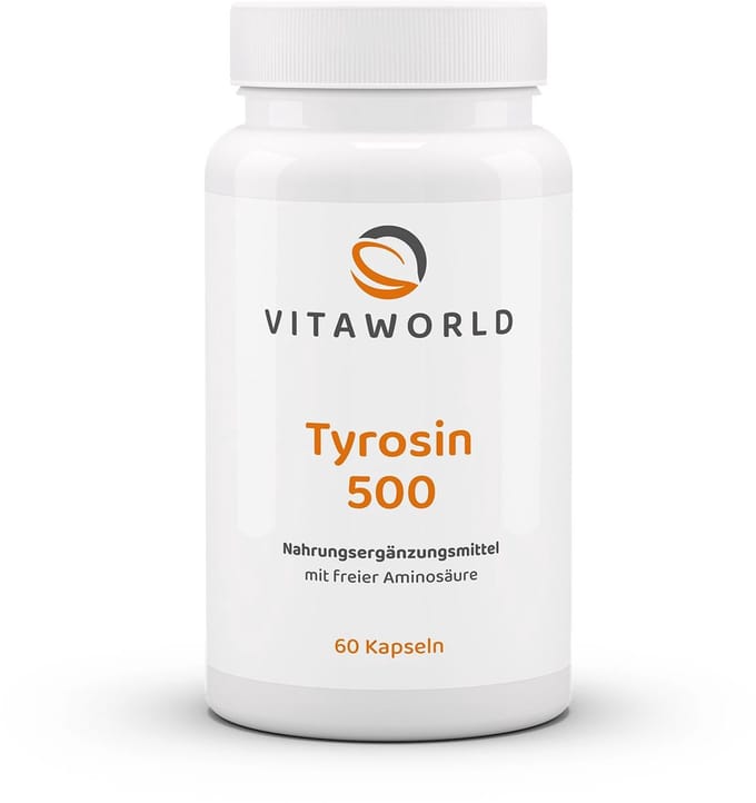Vitaworld L-tyrosine 500mg 60 capsules