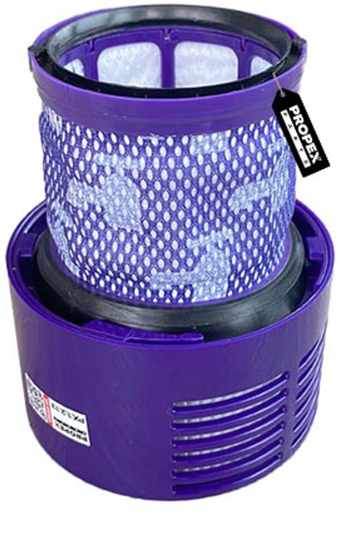 Propex Parts HEPA-filter Steelstofzuiger - Geschikt voor Dyson V10 969082-01 - Uitwasbaar - 1 stuk