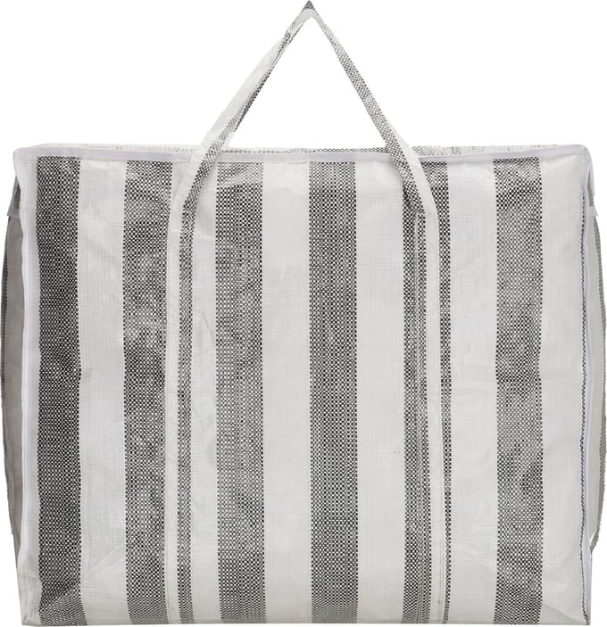 Run away Basics Boodschappentas - Zwart Wit