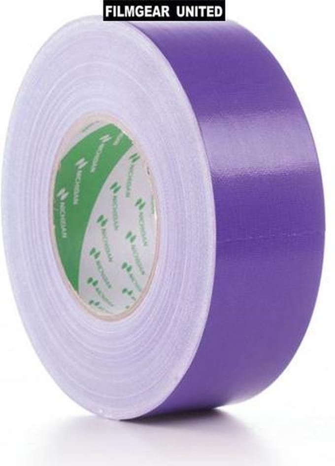 Nichiban Gaffa Tape Paars 50mm 50mtr