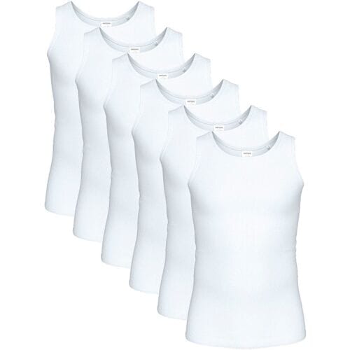 ESMARA MEN Set van 6 heren hemden (S)