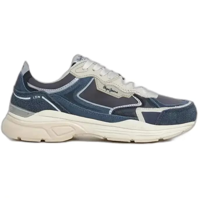 Pepe Jeans Dave Retro Schoenen Blauw EU 39 Vrouw