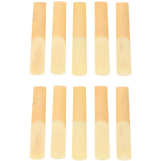 10 STUKS Sterkte 2.5 Klarinetriet Vervanging Bes Trillende Rieten Klarinet Accessoires beige