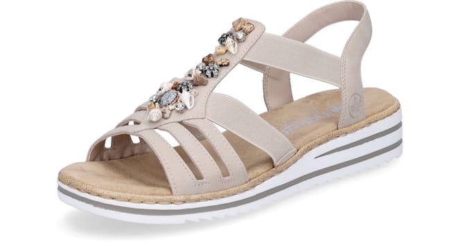 Rieker Damen Sandale Morelia in orange