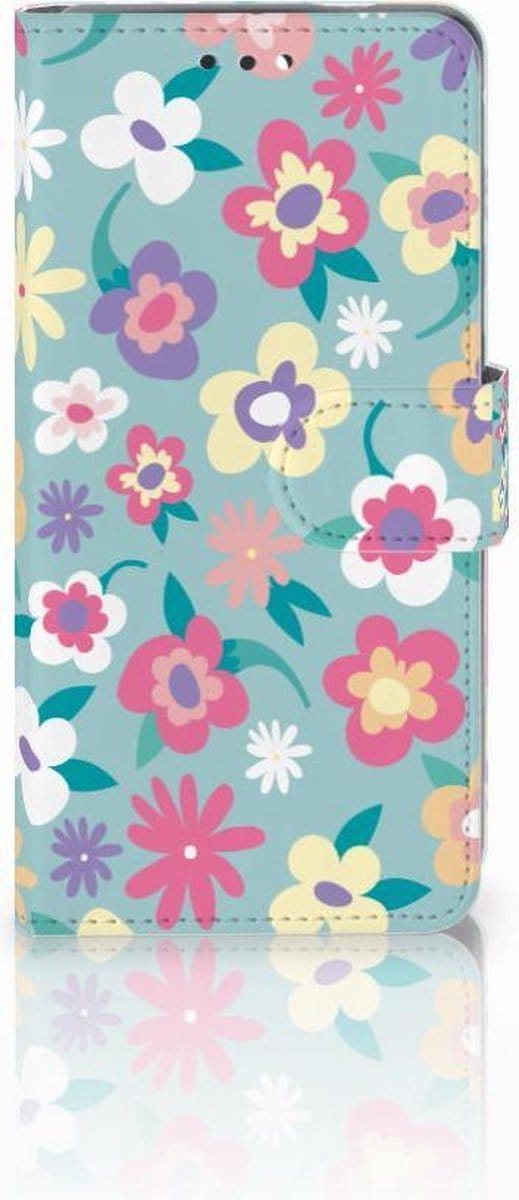 Nokia 3.1 (2018) Hoesje Flower Power