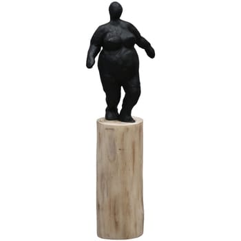 Beeldjes Signes Grimalt Figuur Vrouw Op Kofferbak