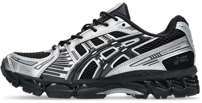 ASICS Gel-Kayano 12.1 Black Pure Silver - Maat 36