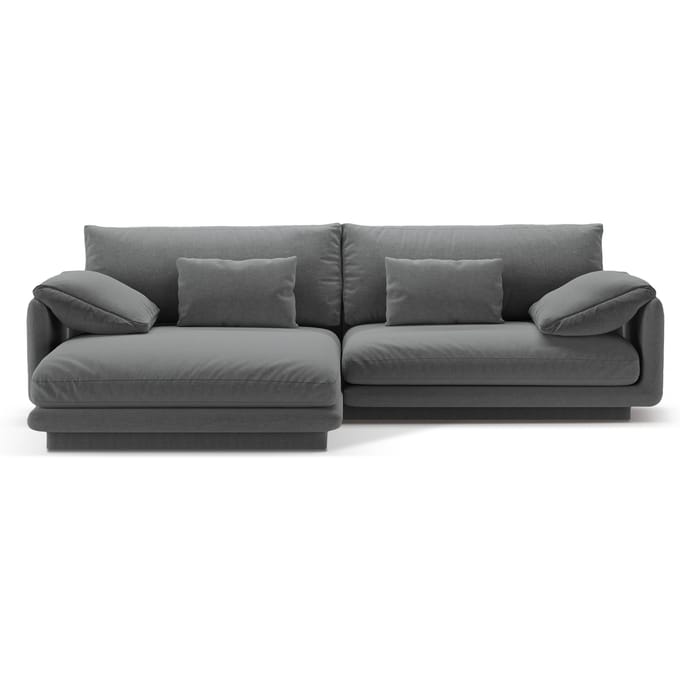 4-zits hoekbank Torino links | Micadoni