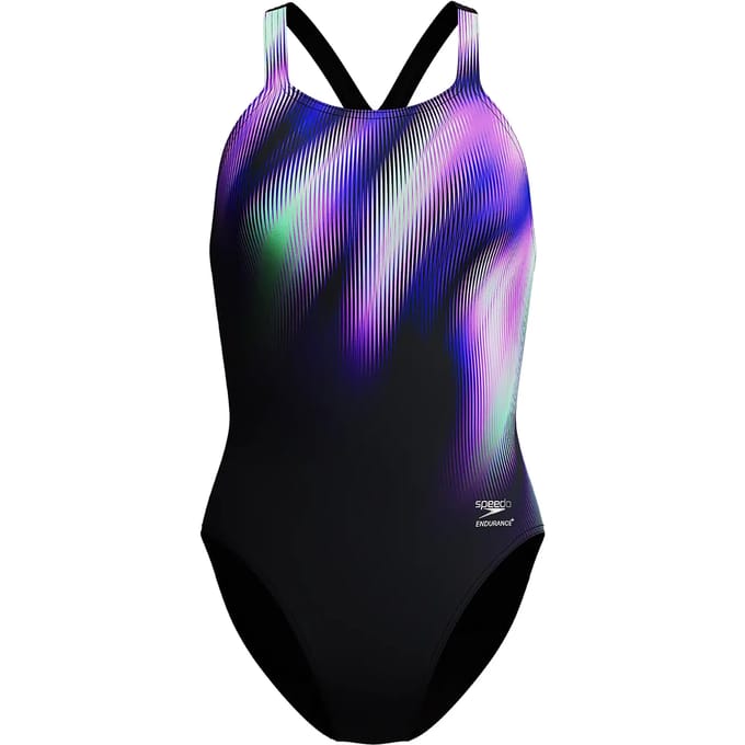 Dames zwempak uit 1 stuk Speedo End+ FL Placem Powerb