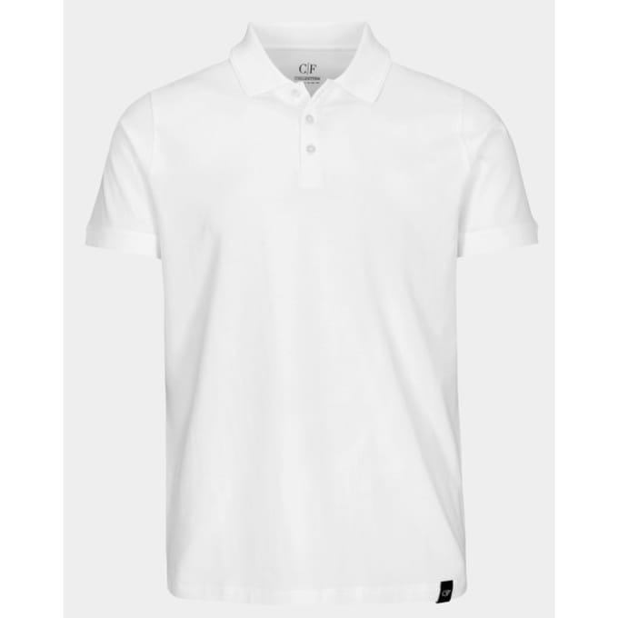 Commander Polo korte mouw Wit (S)-NOS 3-Knopf Poloshirt 1/2 213011985/103