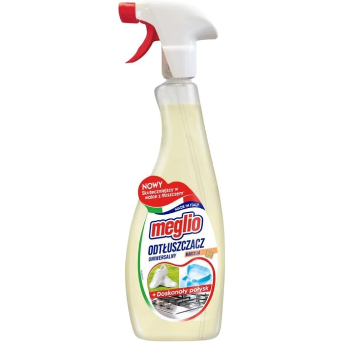 Meglio Nettoyant Dégraissant Universel Spray Savon de Marseille 750ML