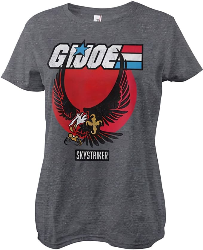 G.I. Joe Dames Skystriker Distressed Girly T-shirt