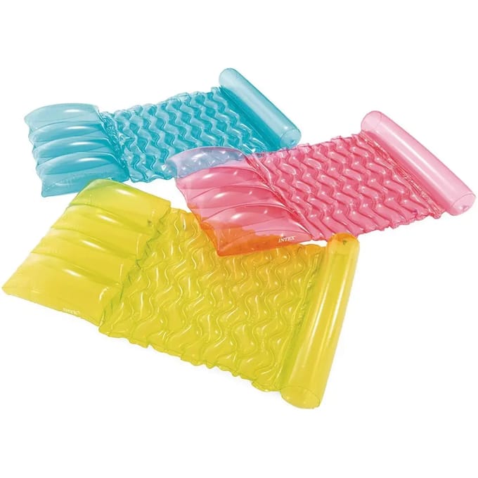 Intex Transparante waterhangmat, 3 asst., 173x89 cm