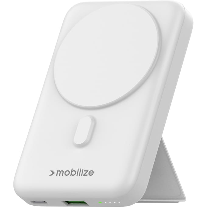 Mobilize Wireless Magsafe Compatible Powerbank 10000mAh 15W White