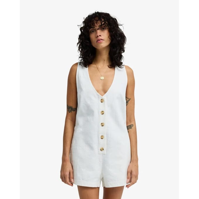 Korte jumpsuit voor vrouwen Billabong Waves Call