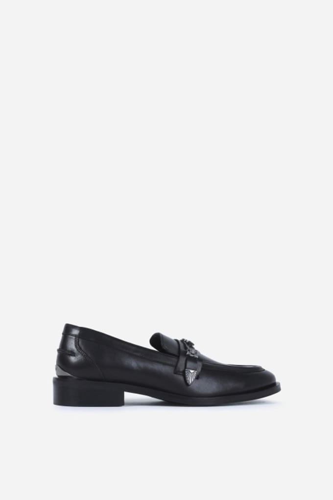BRONX next-wagon loafer zwart