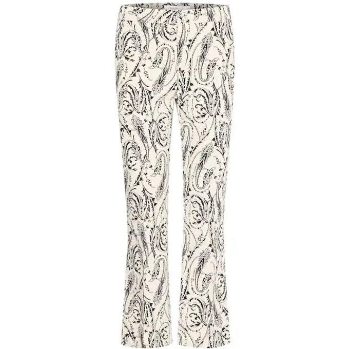 b.young - BYDECKA AOP PANTS - Dames - Broeken