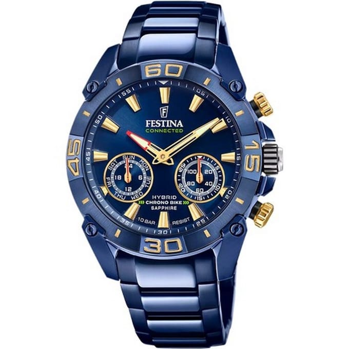 Festina - F20547/2 - Polshorloge - Hybride - Heren - Connected