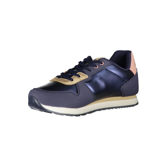 Casual Sneakers Navy en Goud