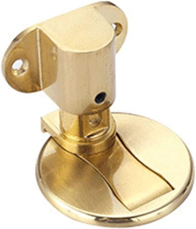 Deurstopper - Deurvanger - Deuren Open Houden - Verstelbare Hoogte - 4.2 mm Laag - Goud