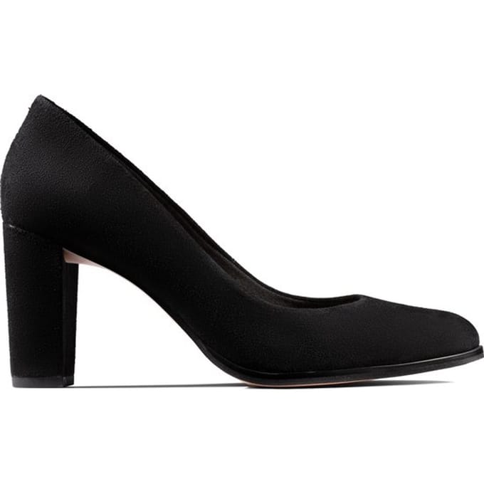 Clarks - maat 39 - Kaylin Cara Dames Pumps - Black Sde