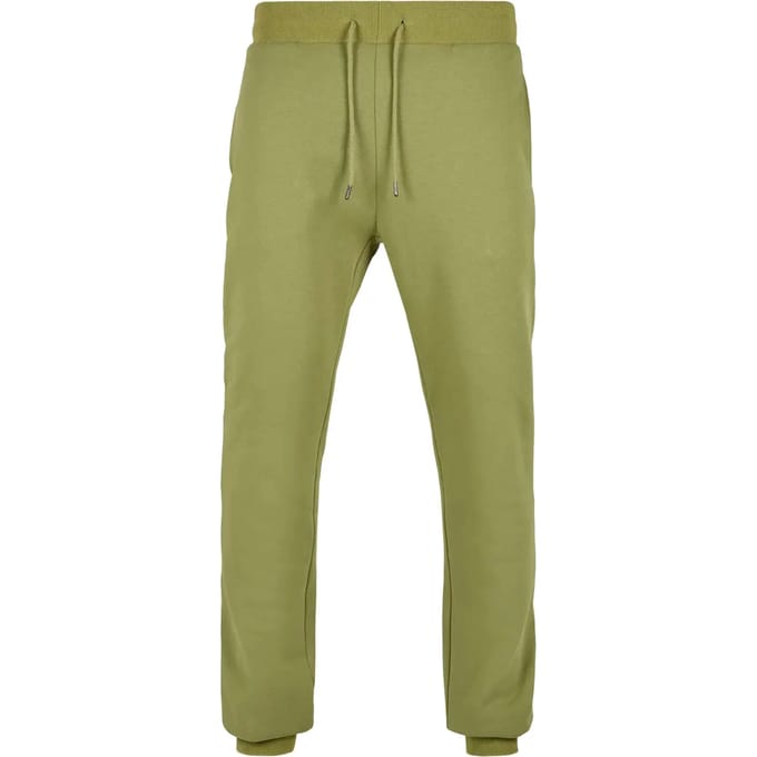 Urban Classics - Organic Basic Heren joggingbroek - S - Groen