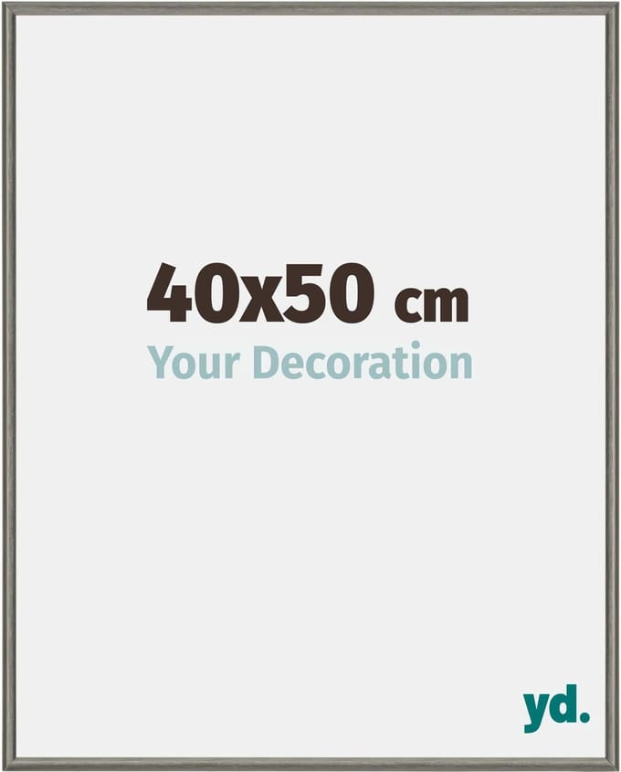 Your Decoration - Fotolijst 40x50 cm - Aluminium - Mercury Structuur - New York