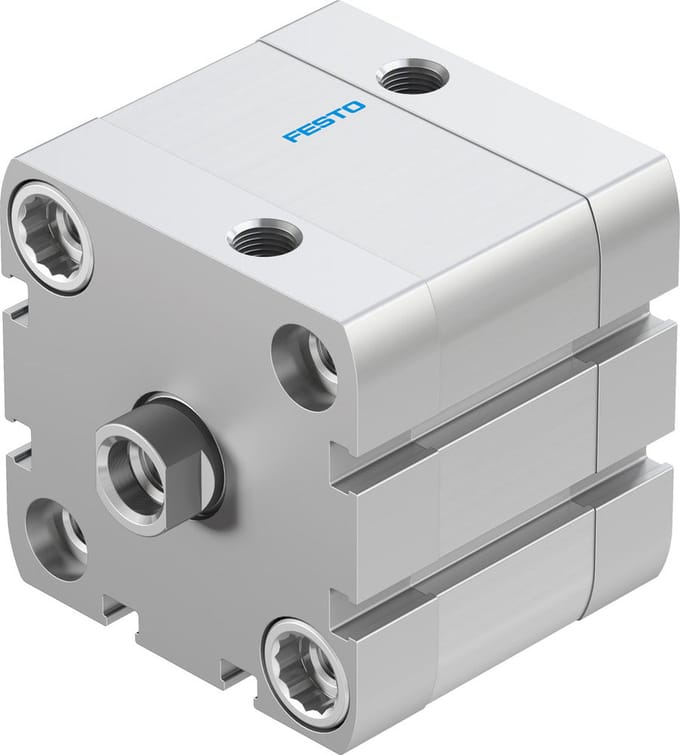 Festo Compacte Cilinder 50mm Boring 15mm Slag ISO 21287 Dubbelwerkend - 572683 - P2BRW