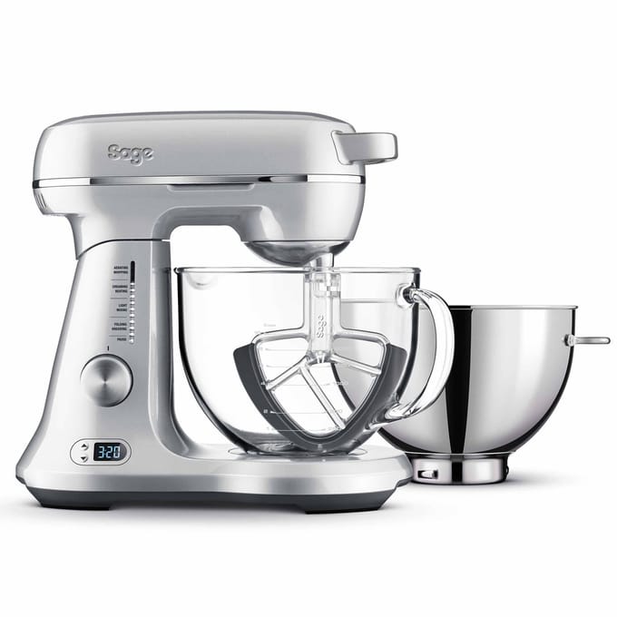 Sage SEM825 the Bakery Boss Stainless Steel Keukenmachine