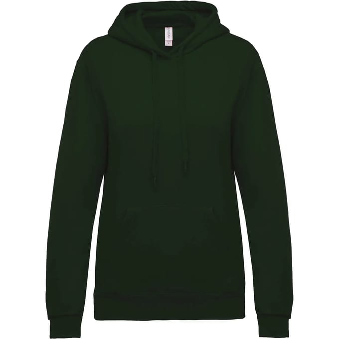 Kariban Eco damessweater met capuchon K473 - Forest Green - S