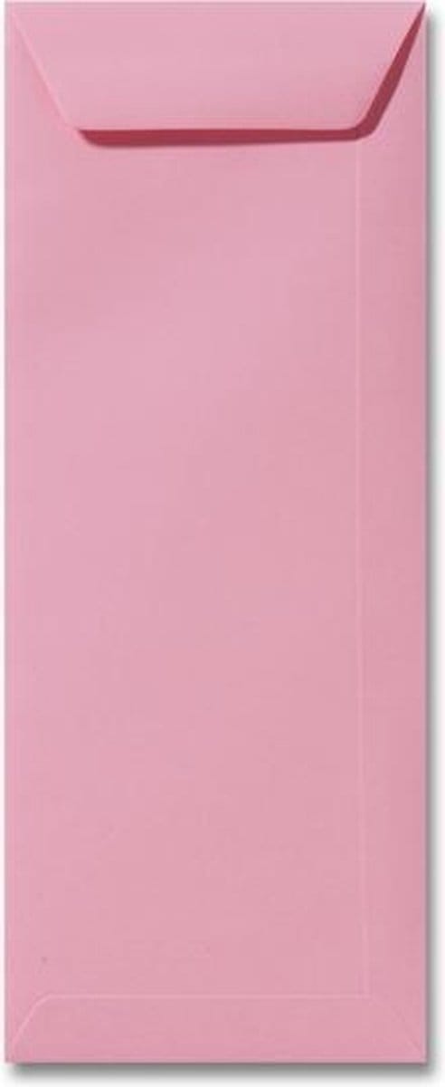 Envelop 12,5 x 31,2 Donkerroze, 60 stuks